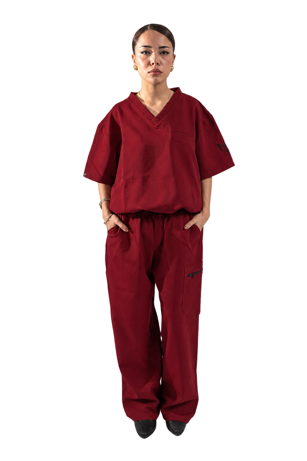 Burgundy NYNE Scrub