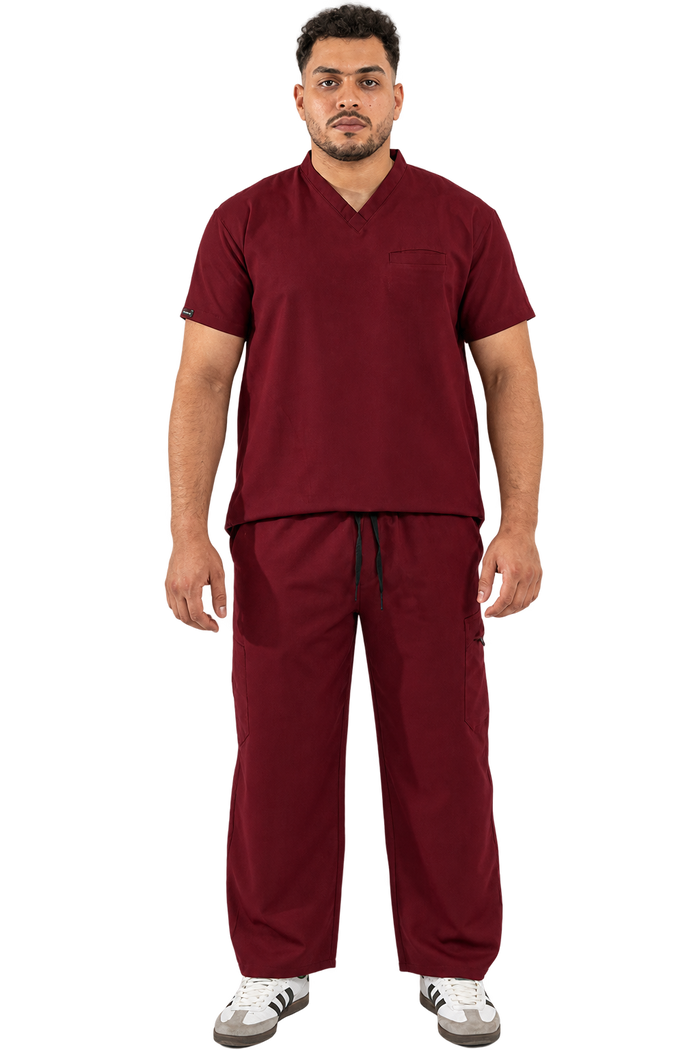 Burgundy NYNE Scrub